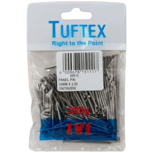 Tuftex Panel Pin Nail 50mm x 2.0mm, 200g