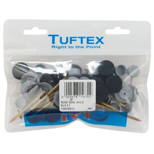 Tuftex Roof Seal Nails 3.5mm x 65mm, Pack of 20