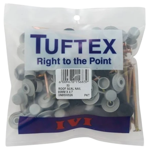 Tuftex Roof Seal Nails 4.7mm x 90mm, Pack of 50