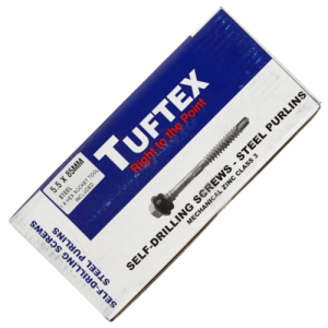 Tuftex Self Drill Screws Steel 5.5mm x 85mm, Pack of 100