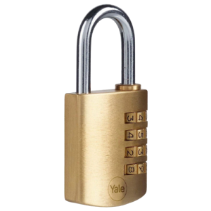 Yale Brass Combination Padlock 40mm Y150B-40-130-1