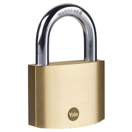 Yale Brass Padlock 60mm Y110B-60-132-1