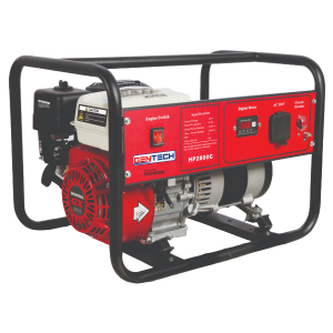 Gentech Powered by Honda Petrol Generator 2.8kVA, Recoil HP2800C