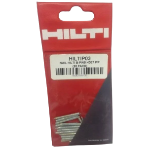 Hilti B-Pin Nails HD27 27mm, Pack of 20