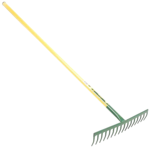 Lasher Heavy Duty All Steel Garden Rake, 14 Tooth FG00010