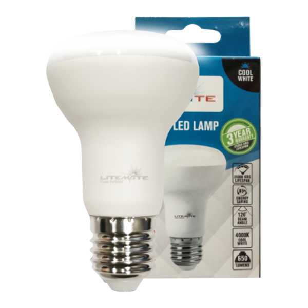 Litemate E27 R63 Spotlight Led Lamp, 8 Watt