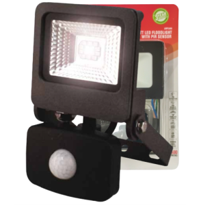 Litemate LED Floodlight with Motion Sensor, 20 Watt