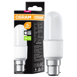 Osram Eco LED Stick Bulb 9W B22, Cool White