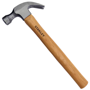 Stanley Claw Hammer with Woooden Handle 450g STHT51339-8