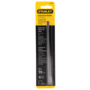 Stanley Coping Saw Blade 0-15-061, Pack of 4