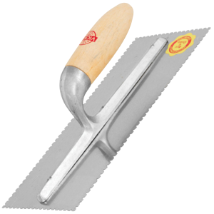 Vickers Coarse Serrated Trowel 24A, 280mm x 120mm