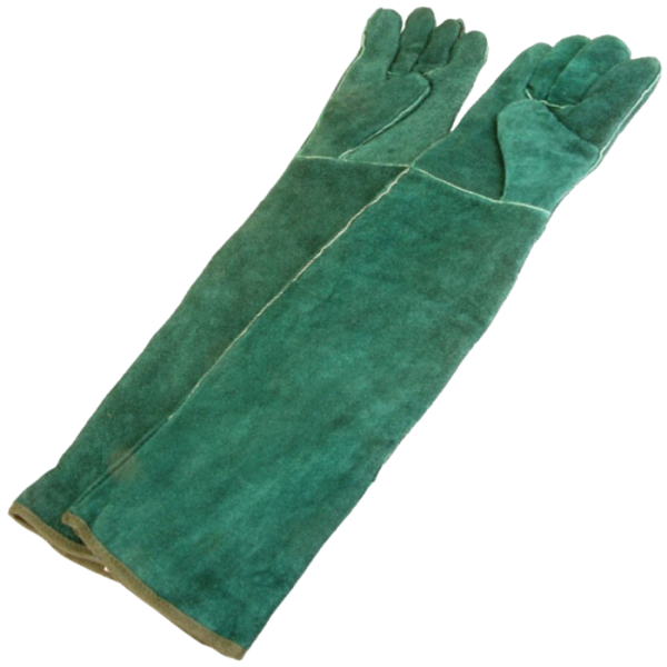 Matsafe Heavy Duty Green Lined Wleding Gloves 400mm Cuff per Pair WAN0152