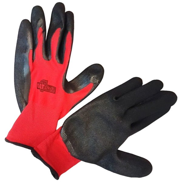 Matsafe Red and Black Ninja Sandy Gloves per Pair